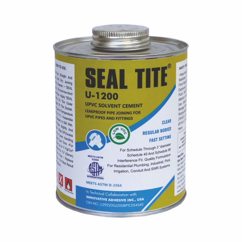 SEAL TITE U-1200 UPVC SOLVENT CEMENT – Kota Tapes