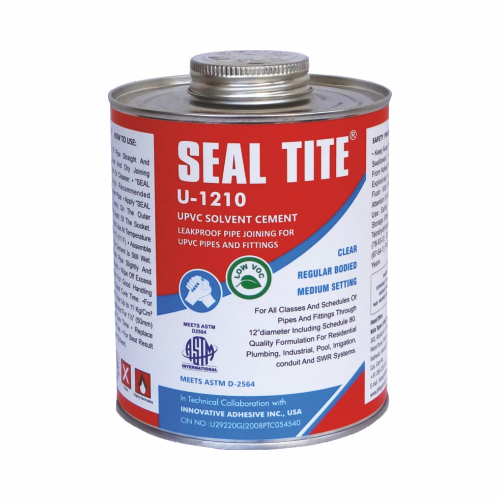 SEAL TITE U-1210 UPVC SOLVENT CEMENT – Kota Tapes